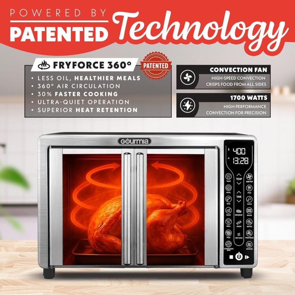 Gourmia French Door Air Fryer