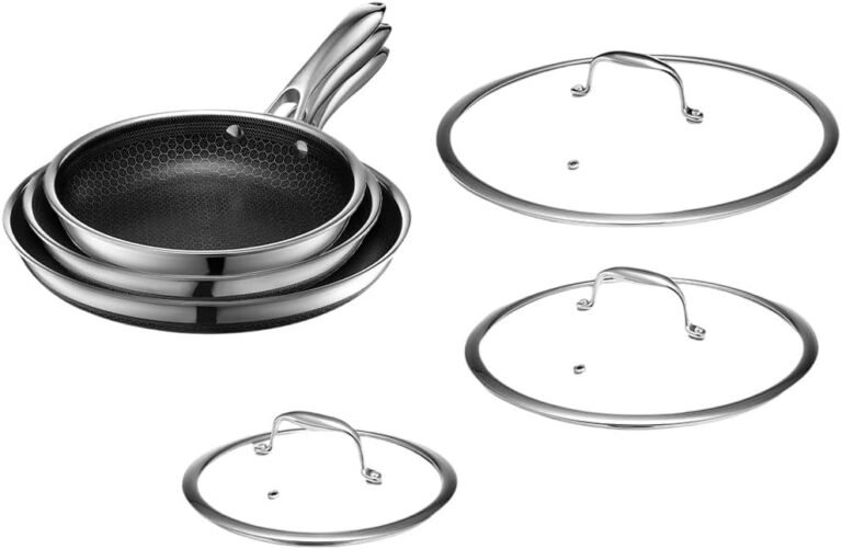 hybrid nonstick fry pan set