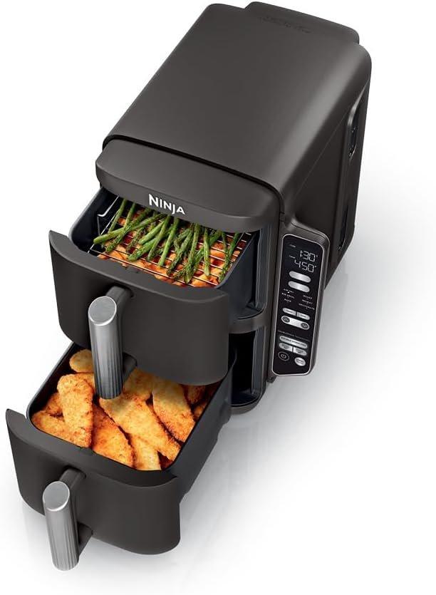 doublestack air fryer 2 basket