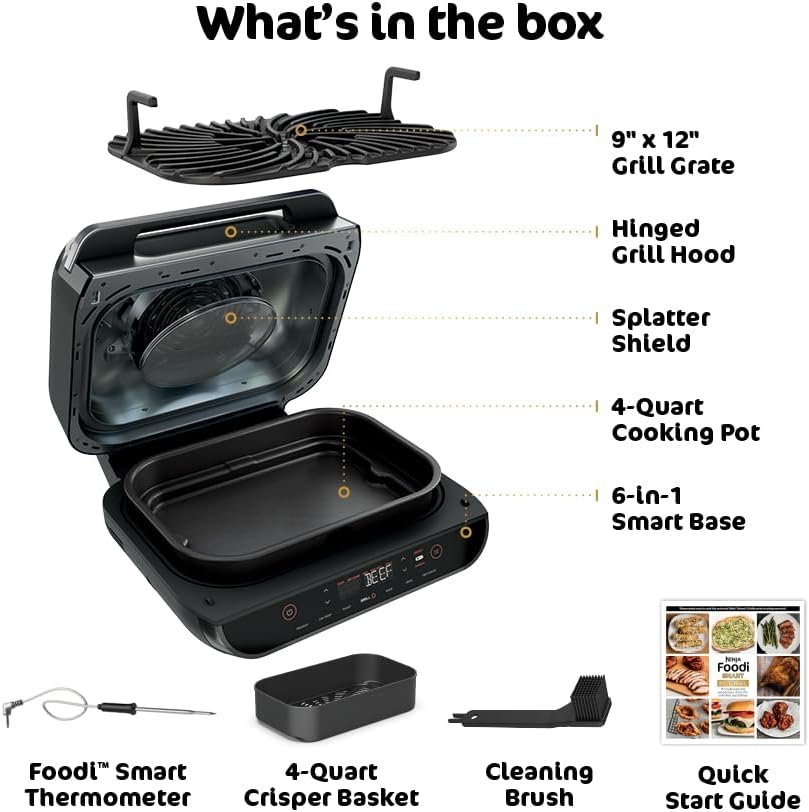 Best Indoor Grill Air Fryer Combo Review 2026 - Ninja 1 indoor grill air fryer combo