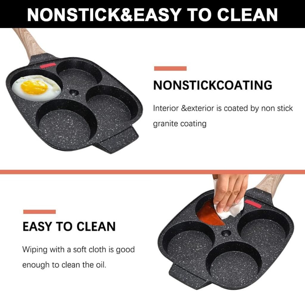 Best 4 Cup Egg Frying Pan Nonstick Review 2026 : Design Transforms Chaotic Breakfast Into Restaurant-Quality Routine 3 4 cup egg frying pan nonstick