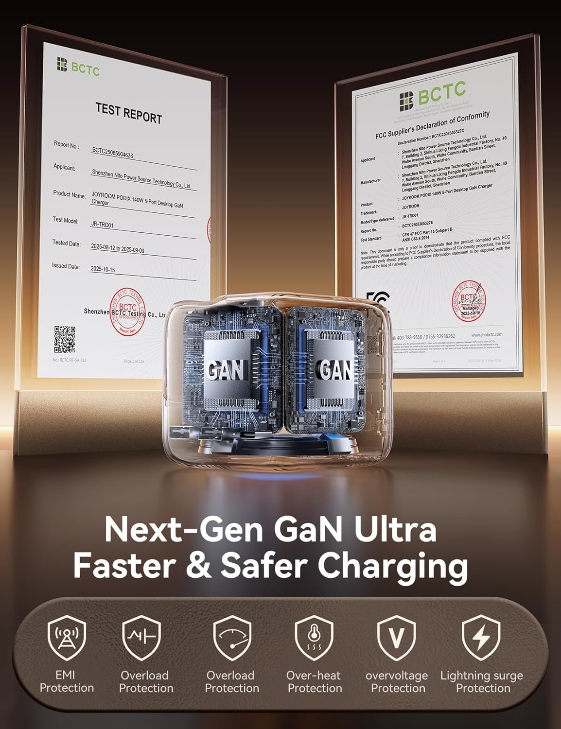 usb c charging station multi port desktop