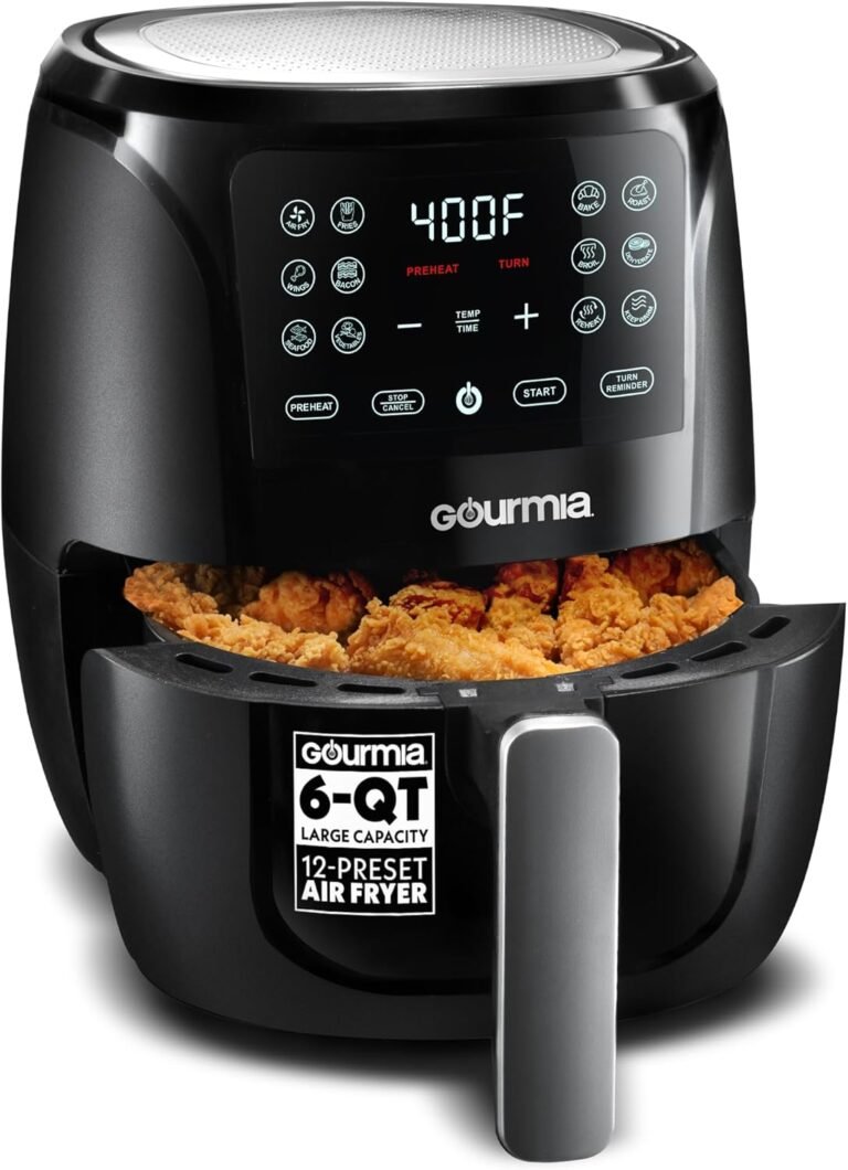 6 quart air fryer 12 presets