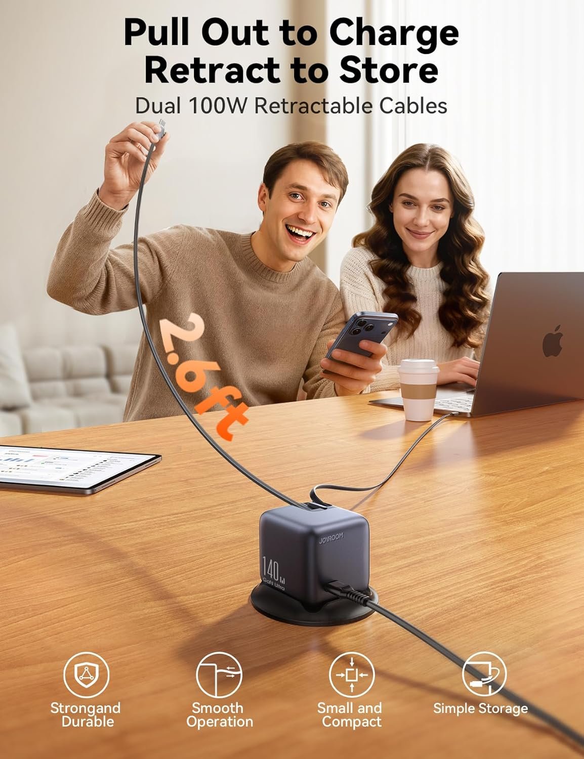 usb c charging station multi port desktop