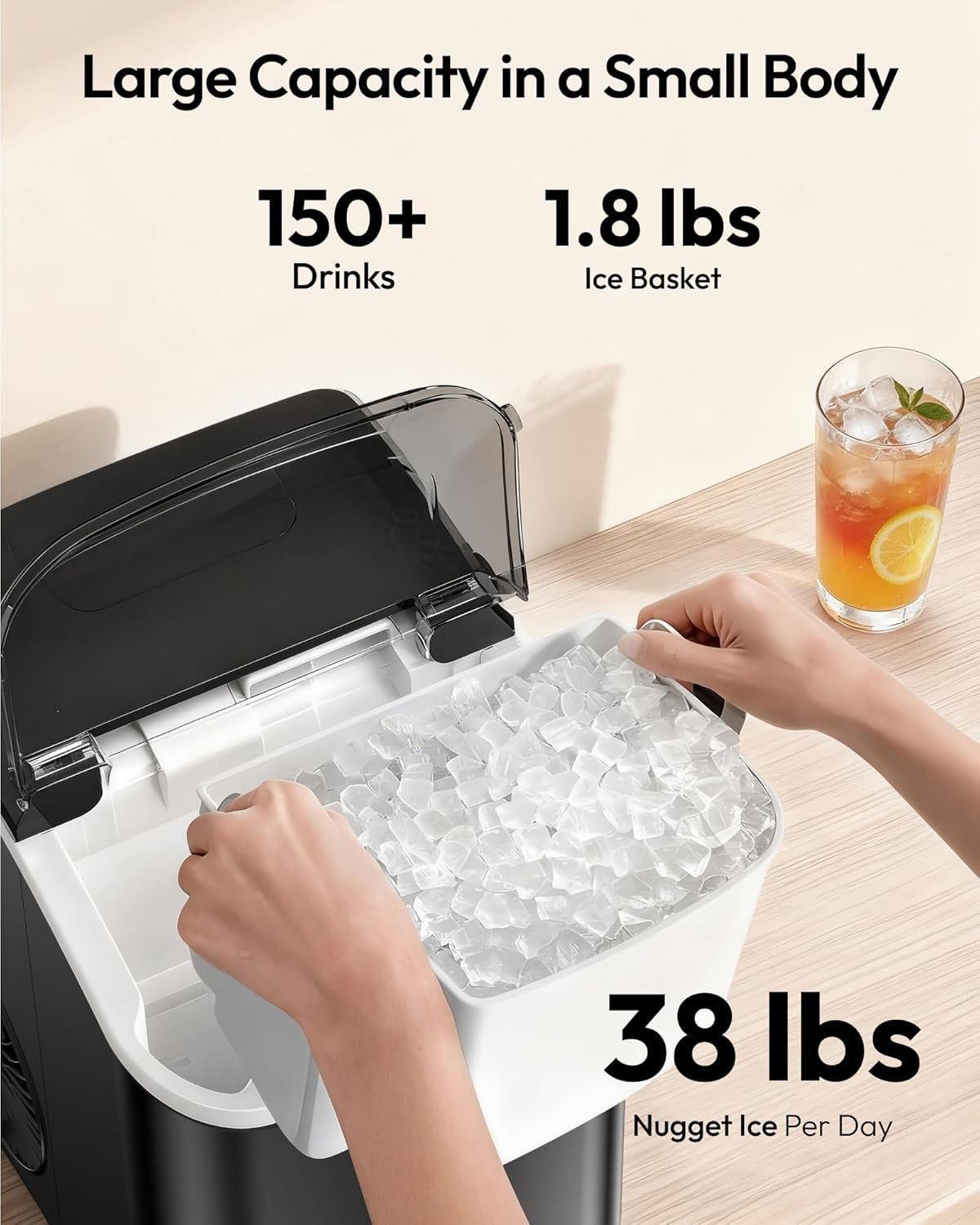 countertop nugget ice maker