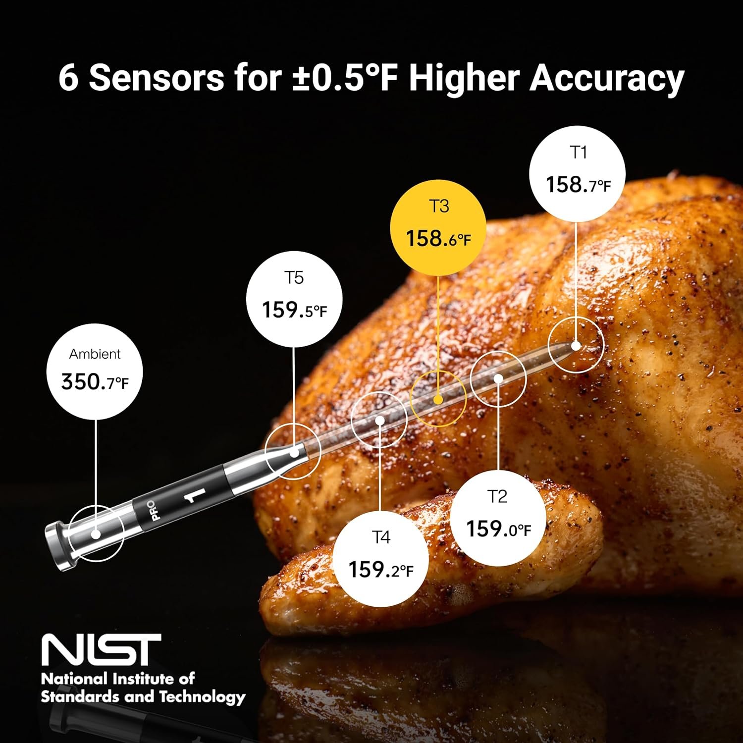 wireless meat thermometer bluetooth