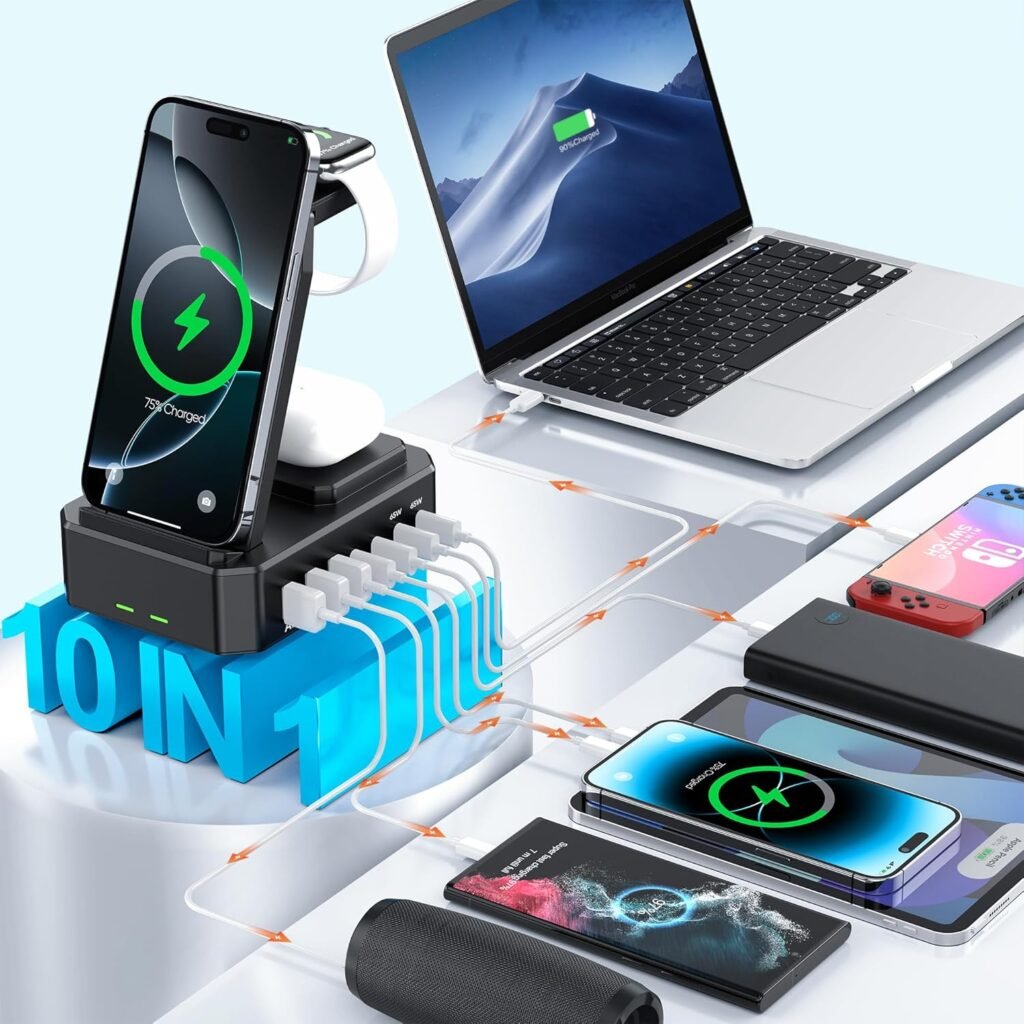 300W Charging Station Apple Devices Best Review 2026 : Powers Entire Ecosystem as 30% Own All 4 Apple Products Simultaneously 1 300W charging station Apple devices