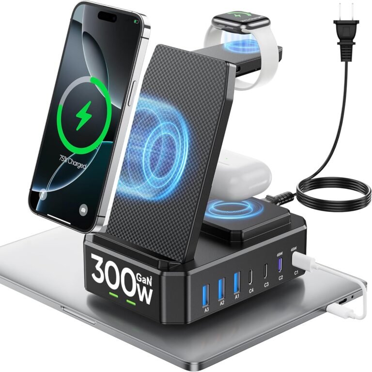 300W charging station Apple devices