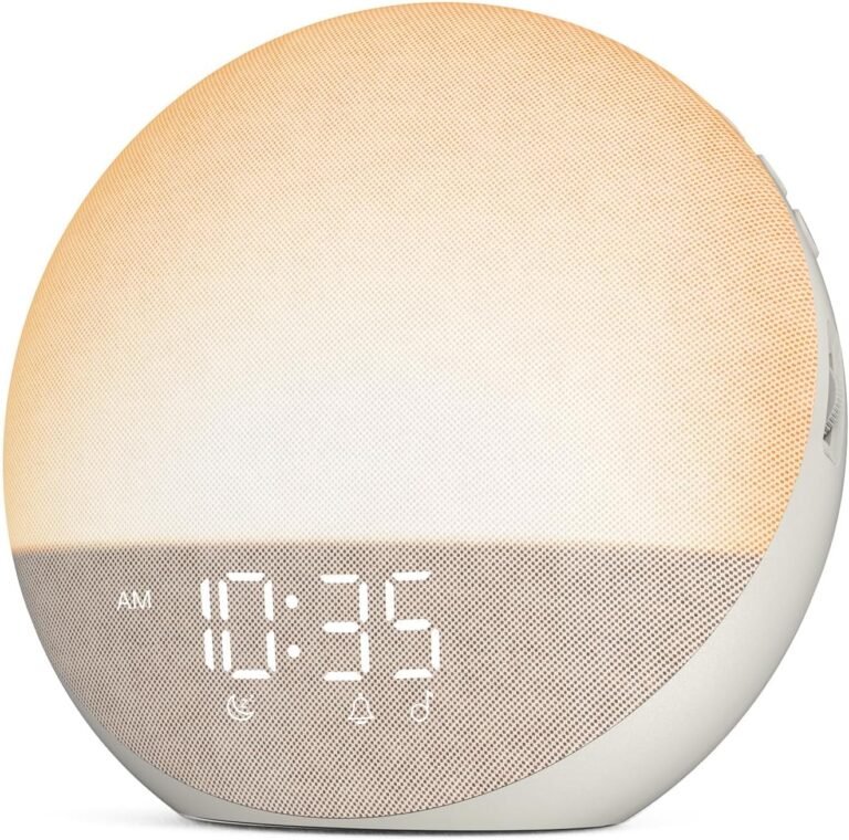sunrise alarm clock white noise