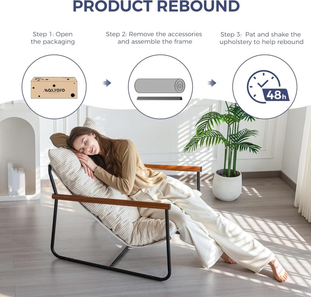 MAXYOYO Modern Accent Chair Review 2026: Why Everyone's Obsessed With This $150 Chair 1 MAXYOYO Modern Accent Chair