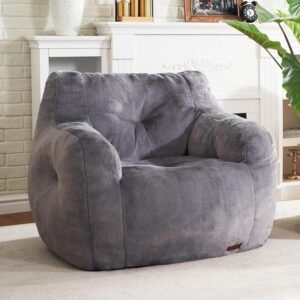 bean bag chair with arms