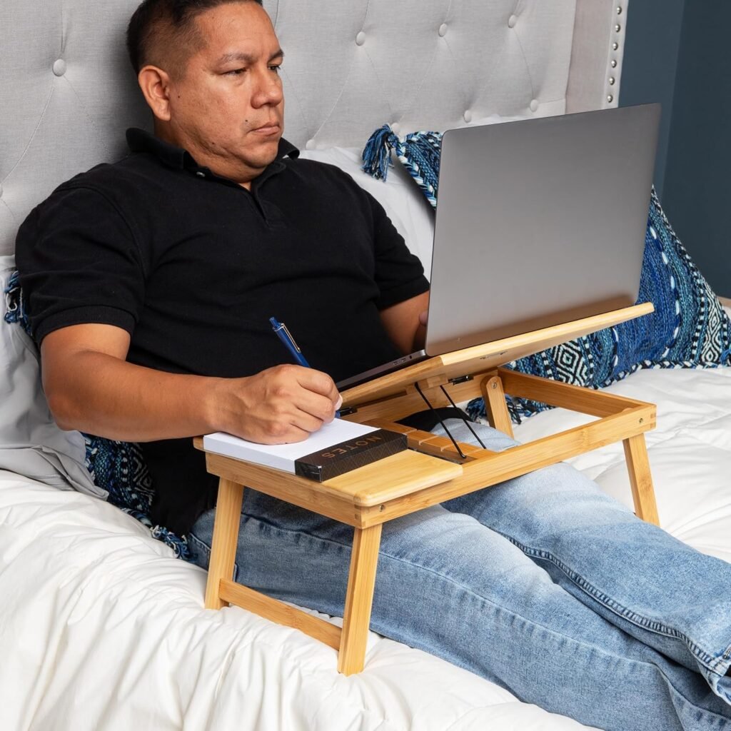 lap desk folding legs for bed