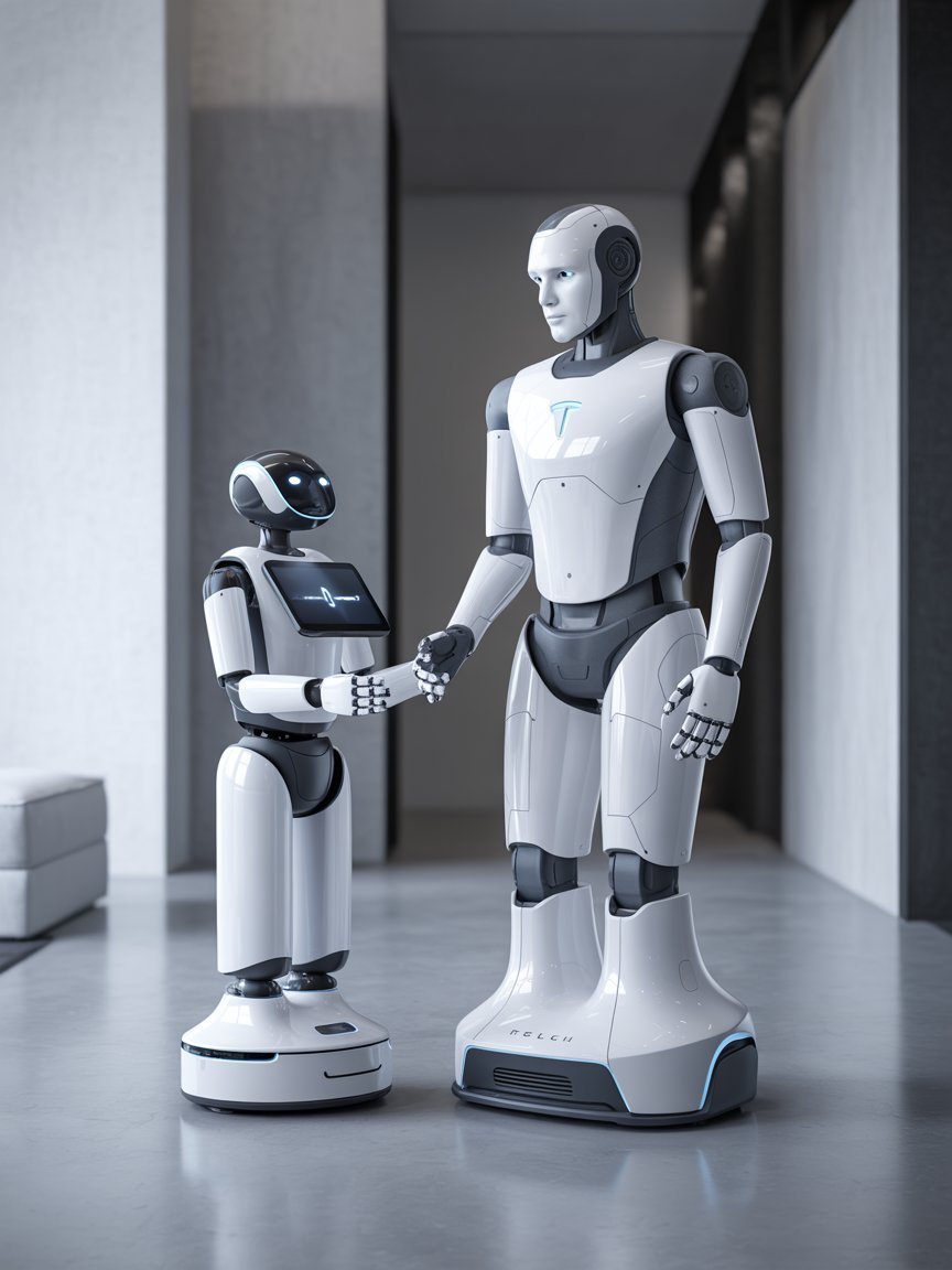 Home 17 Tesla Optimus vs Amazon Astro 2026