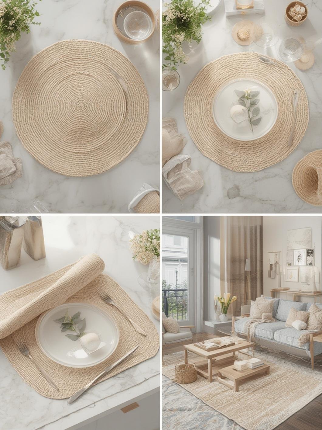 Quick way to style beige placemats for a chic look 2026 2 beige placemats 1 Home Gadget