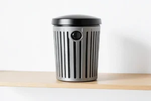 motion sensor trash can