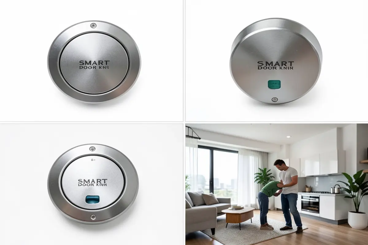 Smart Door Knob grid.webp Home Gadget