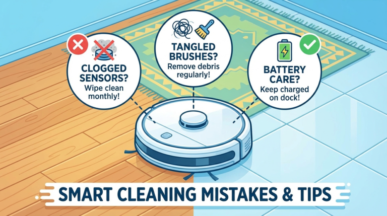 robot vacuum mistakes