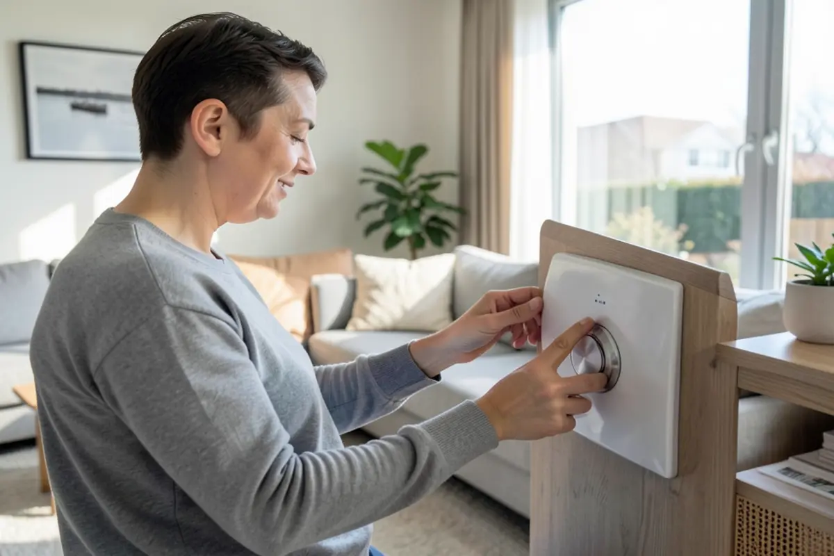 smart deadbolt lock person.webp Home Gadget