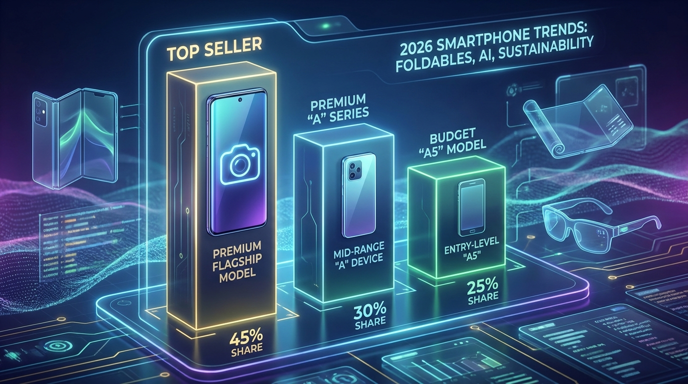 iphone 17 best selling phone q1 2026